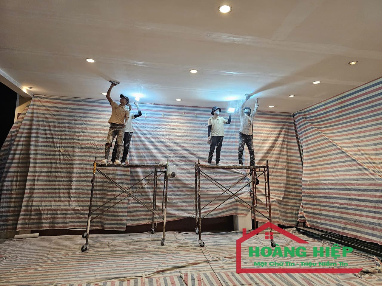 Nâng Tầm Không Gian Với Thi Công Vách Ngăn Thạch Cao Quận Tân Bình 1 Thi công vách ngăn thạch cao quận Tân Bình nhanh, chi phí thấp