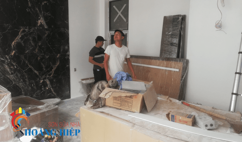 Thợ Sơn Nhà Tại Quận 7 3 Các hạng mục trong dịch vụ thợ sơn nhà tại quận 7 của chúng tôi