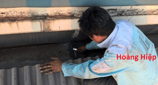 dịch vụ chống dột mái tôn, thợ chống dột mái tôn, dịch vụ chống dột mái tôn tại tphcm, thợ chống dột mái tôn tại tphcm