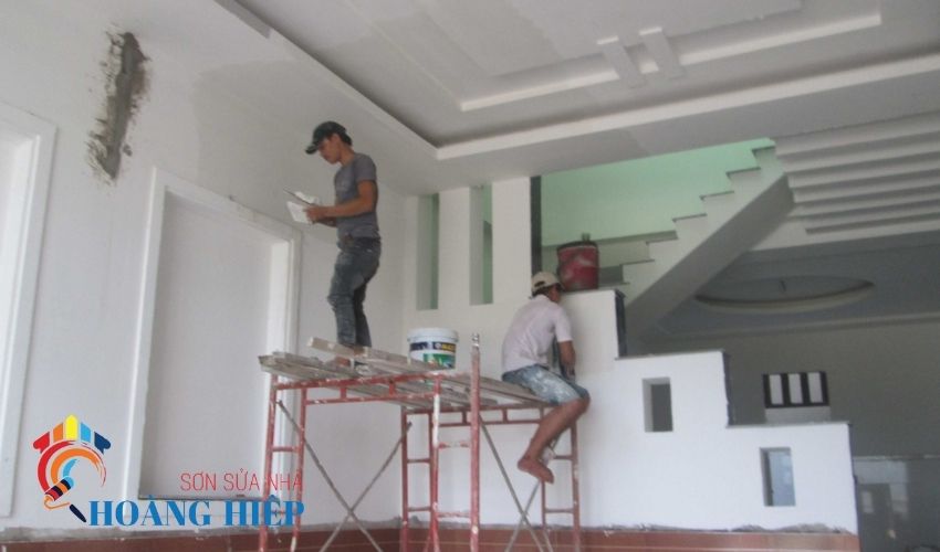 Quy trình sơn nhà của đội thợ sơn nhà chuyên nghiệp tại Bình Dương