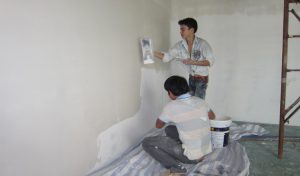 Ảnh thợ sơn sửa nhà tại quận 2 của lộc phát