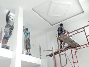 Ảnh thợ sơn sửa nhà tại quận 3 của lộc phát