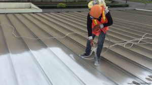 Dịch vụ sơn chống nóng mái tôn
